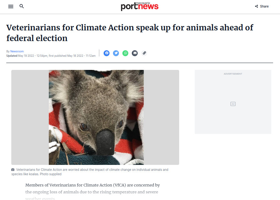 vets for climate action in port news