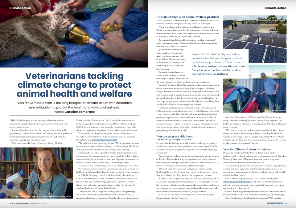 vfca in pet news