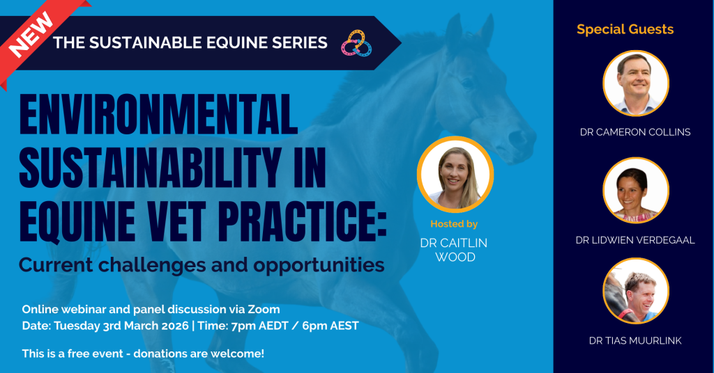 Environmental Sustainability in Equine Practice: Current challenges and opportunities