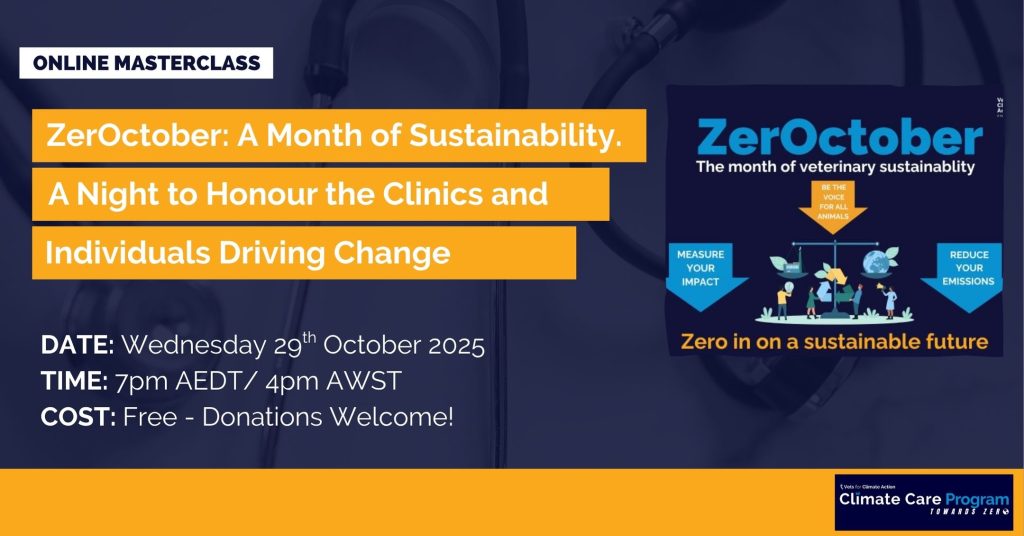 ZerOctober: A month of sustainability, a night to honour the clinics and individuals driving change