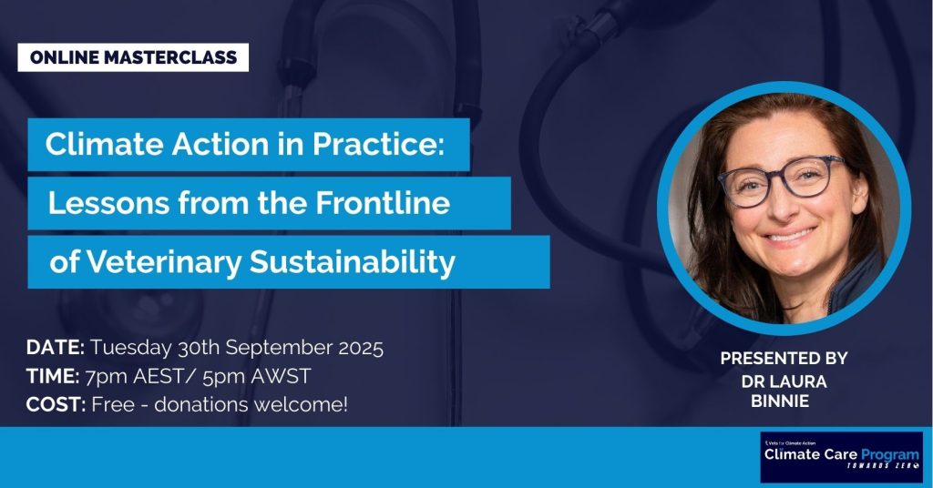 Climate Action in Practice: Lessons from the Frontline of Veterinary Sustainability