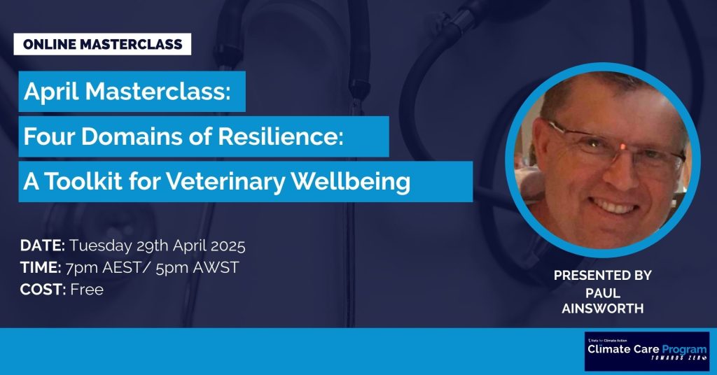 Four Domains of Resilience: A Toolkit for Veterinary Wellbeing