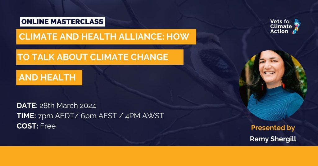 How to talk about Climate Change and Health