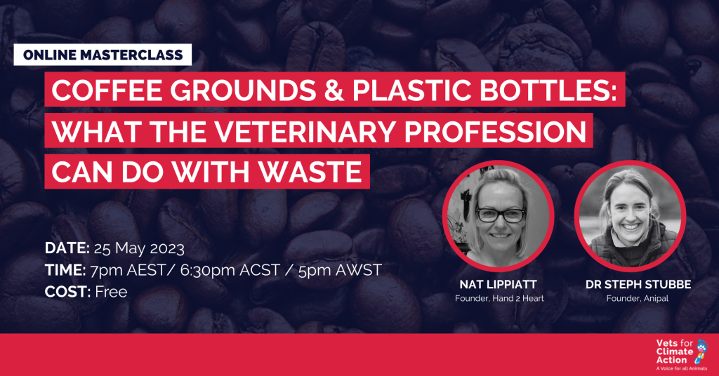 Coffee Grounds and Plastic Bottles