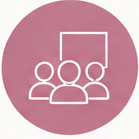 Volunteer training icon