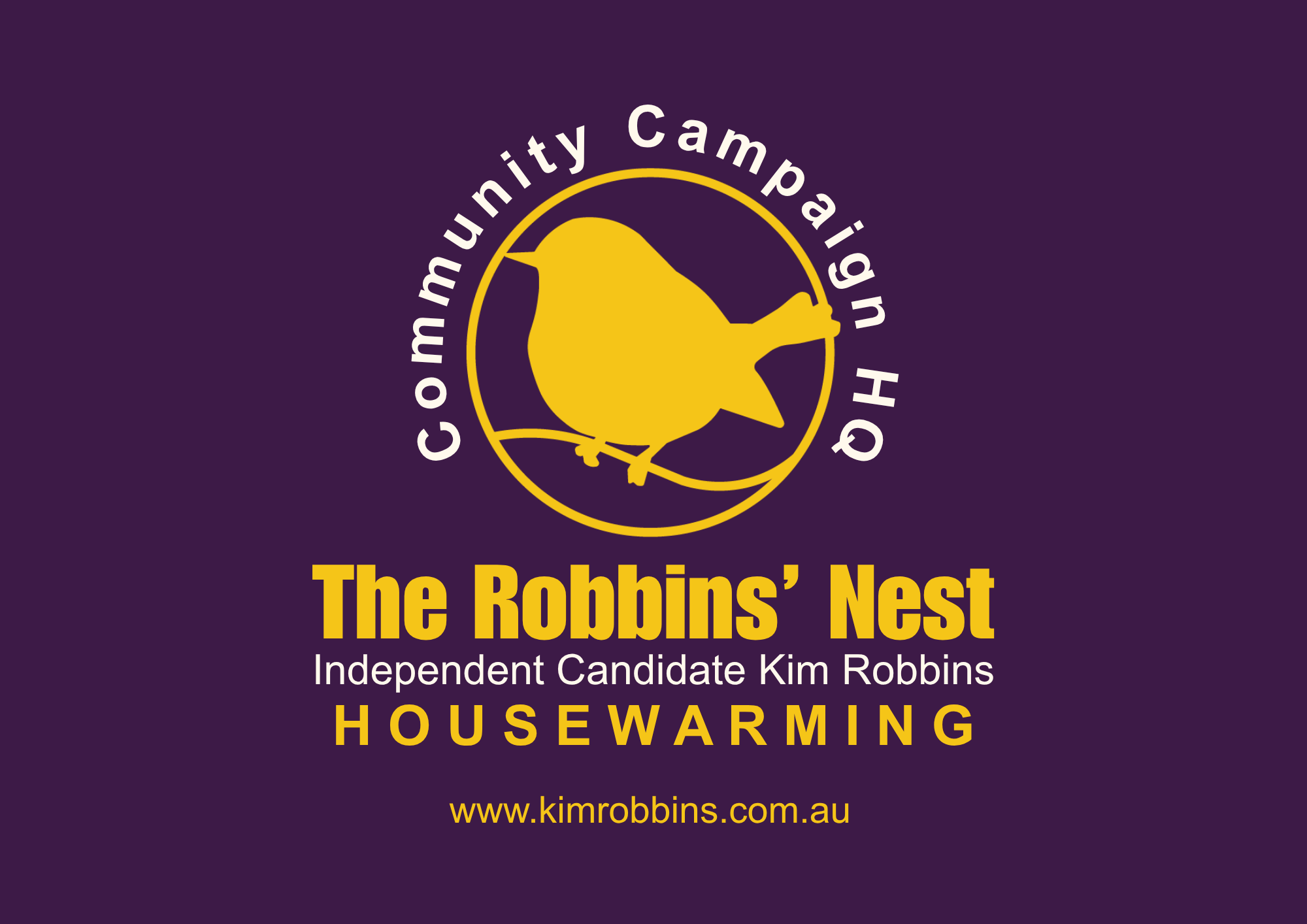 The Robbins' Nest Housewarming